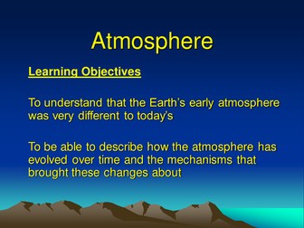 Atmosphere History