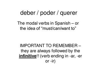 Modal verbs practice