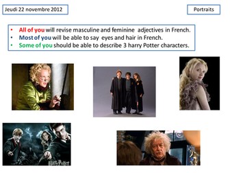 les cheveux et les yeux