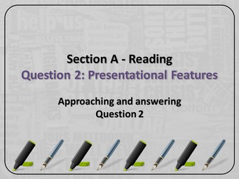 AQA GCSE English Lang. (H) - Reading: Question 2