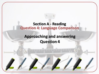 AQA GCSE English Lang. (H) - Reading: Question 4
