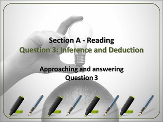AQA GCSE English Lang. (H) - Reading: Question 3