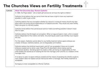 Fertility Treatment