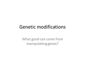 GM crop examples powerpoint