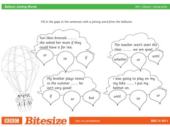 Connectives Grammar Lesson