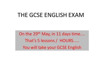 AQA English foundation paper section A