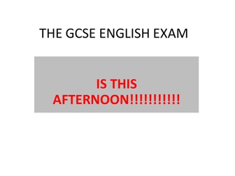 AQA GCSE English revision