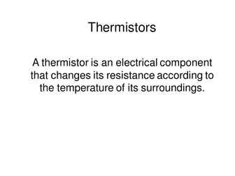 Thermistors