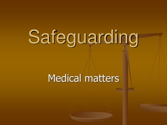 Safeguarding medical