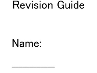 Maths GCSE Higher revision booklet part 1