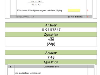 Use Of Calculator - Treasure Hunt