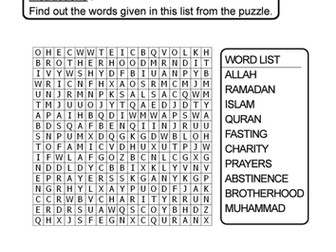 Ramadan & Eid Activities