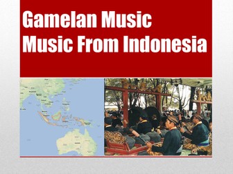 Gamelan lesson