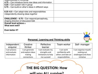 Quest Lost on an Island differentiated group activ