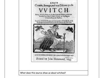 Why did people believe in Witches?