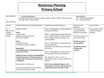 Sumt2 Yr3 Numeracy Planning Robots