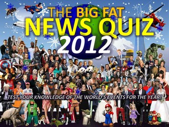 The Big Fat News Quiz Of The Year 2012