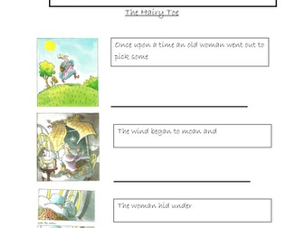 'The Hairy Toe' Sequence the Story and Re-write it