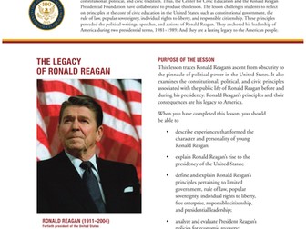 The Legacy of Ronald Reagan