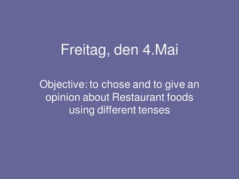 choosing restaurant food