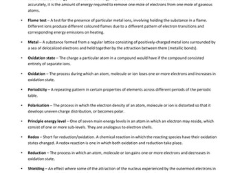 AS Trends in Group 2 - Definitions