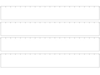 Converting decimals and fractions using strips