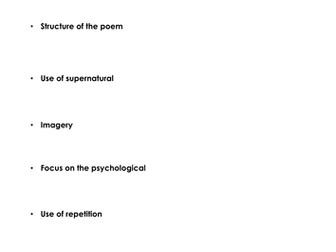 YR9 Reading Fiction SOW - Gothic Horror