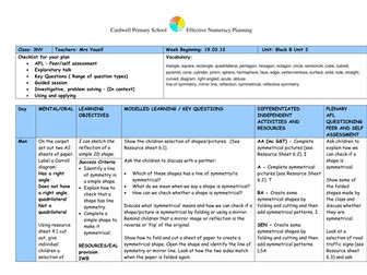 Year 3 Numeracy Block B Unit 2