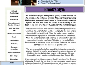 Practitioner factsheets. Drama and Dance.