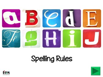 Spelling Rules Presentation