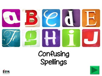 Confusing Spellings - Homophones