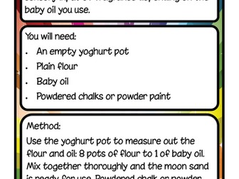 Six Super Sensory Suggestions