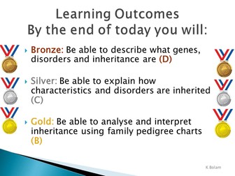 Genes, Inheritance and Variation