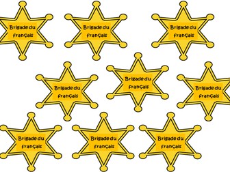 French Classroom language display