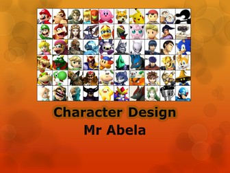 Design a Computer Game Character