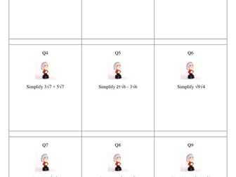 Surds Quiz Quiz Trade