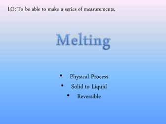 Materials -Changes - KS2 KENT SCHEME OF WORK