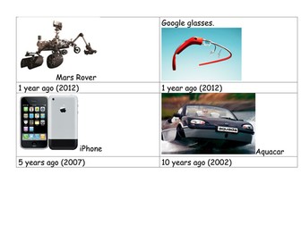 Ordering Inventions in time