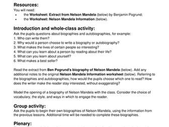 Nelson Mandela: Biography & Autobiography