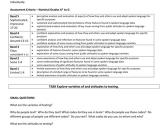 Spoken Language AQA 2013 Booklet