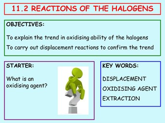 Reactions of the Halogens