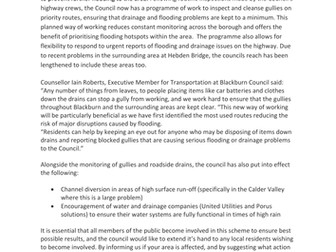 Interview Lesson - Hebden Bridge Floods