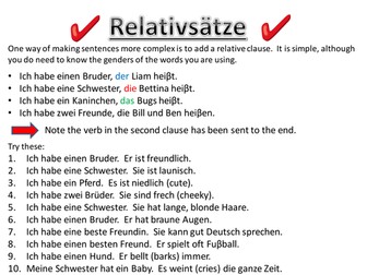 Relative clauses