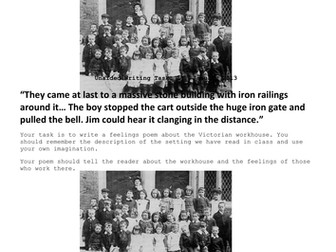 Unaided Writing Prompts: Victorian / Street Child