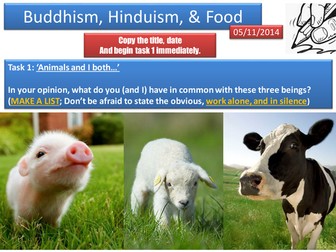 Vegetarianism in Buddhism and Hinduism