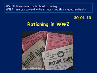WW2 rationing