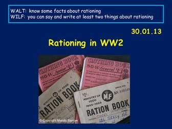 WW2 rationing