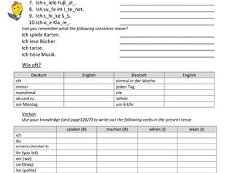 Was machst du nach der Schule?