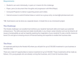 The MyKindaCrowd Horatio Challenge