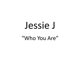 Self image/knowledge slideshow assembly or PSHE